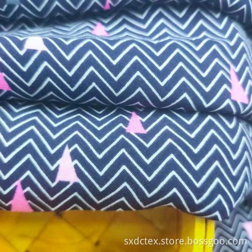 Custom 100% Rayon Printed Twill Blouse Fabrics
